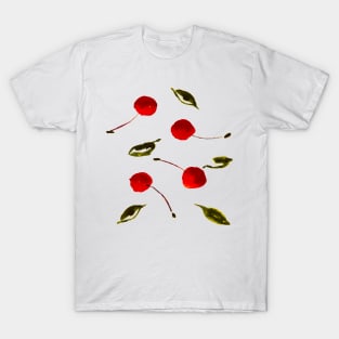 Watercolor cherry T-Shirt